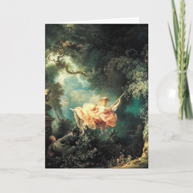 Antique painting Greeting Cards 46 (Front)