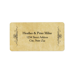 Antique Paper - Address Labels