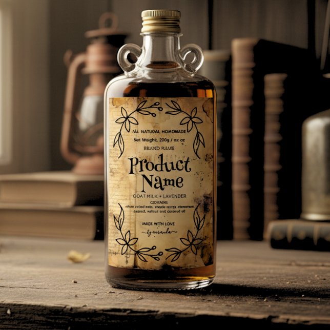 Antique paper Apothecary Style Labels (Creator Uploaded)