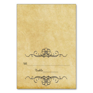 Antique Paper - Escort Cards