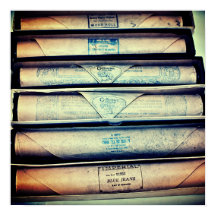 Antique Paper Piano Rolls