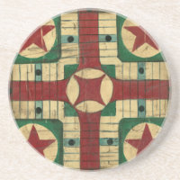 Antique Parcheesi Game Board by Ethan Harper