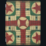Antique Parcheesi Game Board by Ethan Harper iPad Cover<br><div class="desc">An antique looking painting based on a Parcheesi game board. This painting by Ethan Harper is amazingly lifelike. You can almost imagine using it to play a real game of Parcheesi with your friends. Buy your copy today!</div>