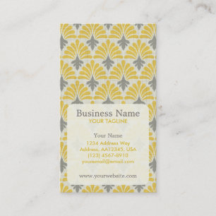 Antique Pattern Appointment Business Card