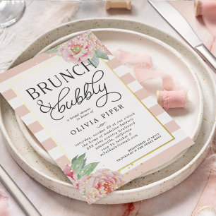 Antique Peony Brunch & Bubbly Bridal Shower