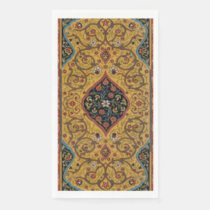 Antique Persian Carpet Elegant Design Napkin