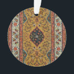 Antique Persian Carpet Elegant Design Ornament<br><div class="desc">Immerse yourself in the opulent beauty of the 19th century with this exquisite antique Persian carpet design. Sourced from the renowned "L'Ornement Polychrome" by Albert Racinet (1888), this intricate pattern showcases the masterful artistry of traditional Persian rug making. Rich hues of gold, deep red, black, and ivory intertwine in elaborate...</div>