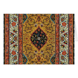 Antique Persian Rich Carpet Elegant Rug Carpet
