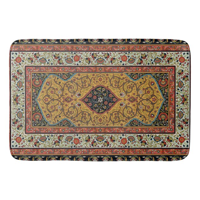 Antique Persian Rich Carpet Elegant Rug Carpet (Front)