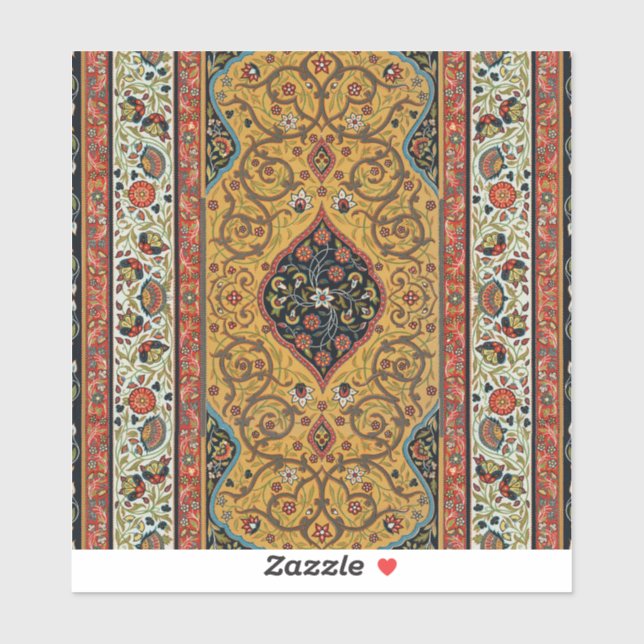 Antique Persian Rich Carpet Elegant Rug Carpet (Sheet)