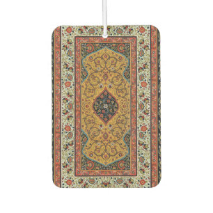 Antique Persian Rich Carpet Elegant Rug Carpet Car Air Freshener