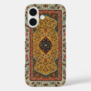 Antique Persian Rich Carpet Elegant Rug Carpet iPhone 16 Case