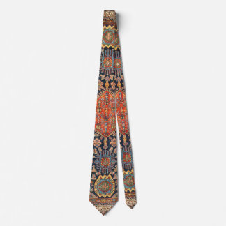 Antique Persian Rug Print Tie