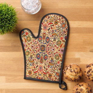 Antique Persian Turkish Carpet Oven Mitt
