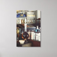 Antique pharmacy bottles