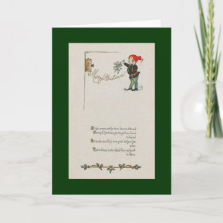 Antique Phone Christmas Card
