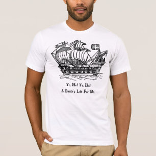 Antique Pirate Ship T-Shirt