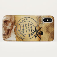 ANTIQUE  PIRATES TREASURE MAP ,SKULL AND SWORDS