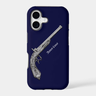 Antique Pistol Personal Blue iPhone 5 Case