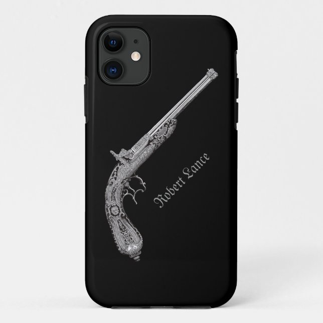 Antique Pistol Personal iPhone 5 Case (Back)