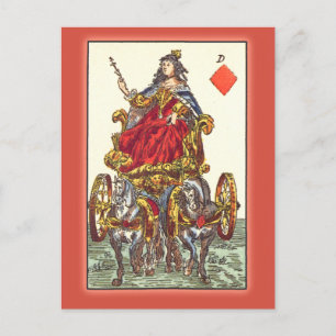 Antique Playing Card from 17th Century
