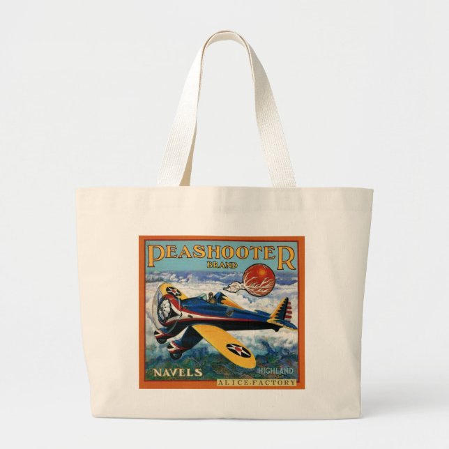 Antique Poster 0400 Large Tote Bag (Front)