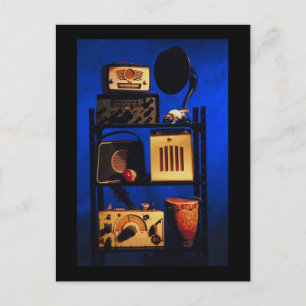 Antique Radio Postcard
