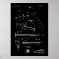 Antique Razor 1935 Patent