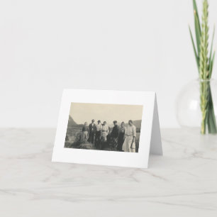 Antique Real Photo Norwegian Farmers Note Card