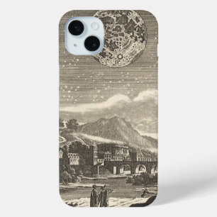 Antique Renaissance Era Moon by Allain Mallet iPhone 15 Mini Case