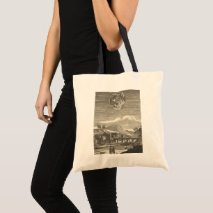 Antique Renaissance Moon by Allain Mallet Tote Bag