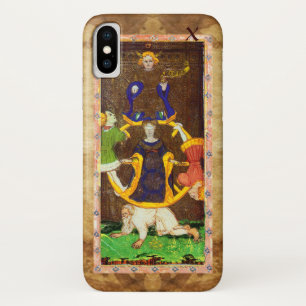 ANTIQUE RENAISSANCE TAROTS 10 / WHEEL OF FORTUNE Case-Mate iPhone CASE