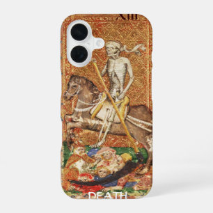 ANTIQUE RENAISSANCE TAROTS 13 / DEATH iPhone 16 CASE