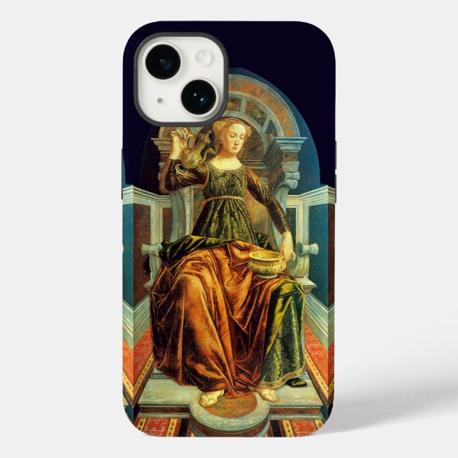 ANTIQUE RENAISSANCE TAROTS 14 / TEMPERANCE Case-Mate iPhone CASE (Back)