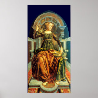 ANTIQUE RENAISSANCE TAROTS 14 / TEMPERANCE POSTER