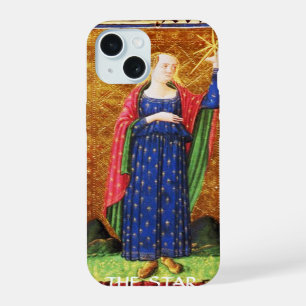ANTIQUE RENAISSANCE TAROTS 17 / THE STAR iPhone 15 CASE