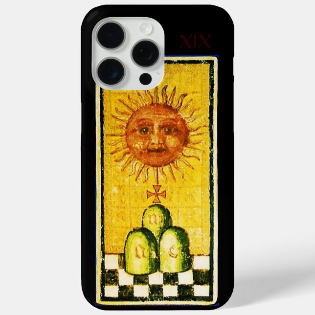 ANTIQUE RENAISSANCE TAROTS 19 / THE SUN Case-Mate iPhone CASE (Back)
