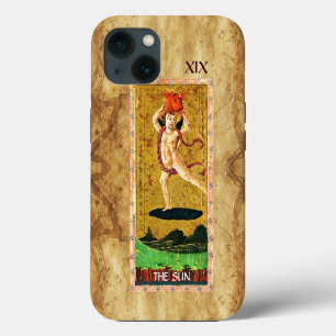 ANTIQUE RENAISSANCE TAROTS 19 / THE SUN iPhone 13 CASE
