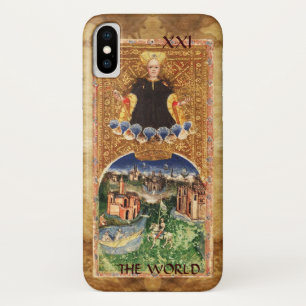 ANTIQUE RENAISSANCE TAROTS 21 / THE WORLD Case-Mate iPhone CASE