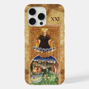 ANTIQUE RENAISSANCE TAROTS 21 / THE WORLD iPhone 15 PRO MAX CASE