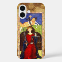 ANTIQUE RENAISSANCE TAROTS 8 / JUSTICE