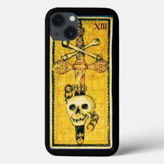 ANTIQUE RENAISSANCE TAROTS / ACE OF SWORDS iPhone 13 CASE
