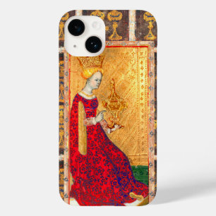 ANTIQUE RENAISSANCE TAROTS  / QUEEN OF CUPS  Case-Mate iPhone 14 CASE