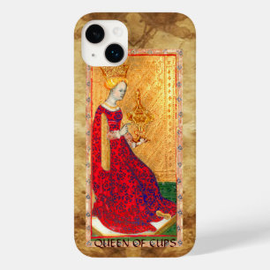 ANTIQUE RENAISSANCE TAROTS / QUEEN OF CUPS Case-Mate iPhone 14 PLUS CASE