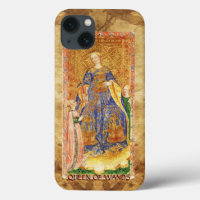 ANTIQUE RENAISSANCE TAROTS / QUEEN OF WANDS