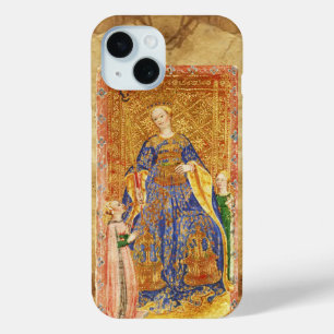 ANTIQUE RENAISSANCE TAROTS  / QUEEN OF WANDS iPhone 15 CASE