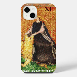 ANTIQUE RENAISSANCE TAROTS THE FORTITUDE- STRENGHT iPhone 14 PLUS CASE