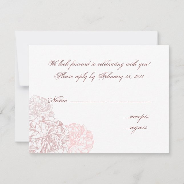 Antique Rose RSVP (Front)
