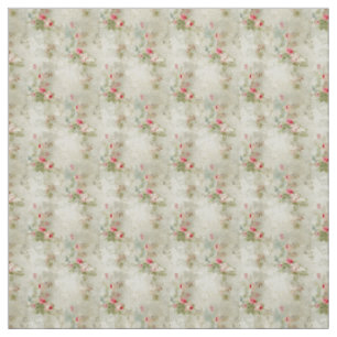 Antique Rose Shabby Chic Elegance Fabric
