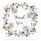 Antique Rose Thank You Sticker